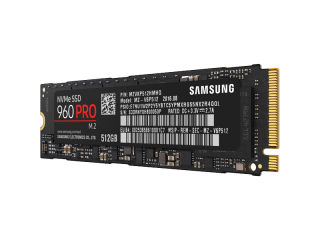 Samsung 960 pro PCI NVMe M.2 512GB